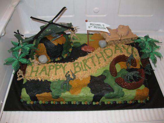 Army Birthday Cake