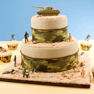 Army Birthday Cake