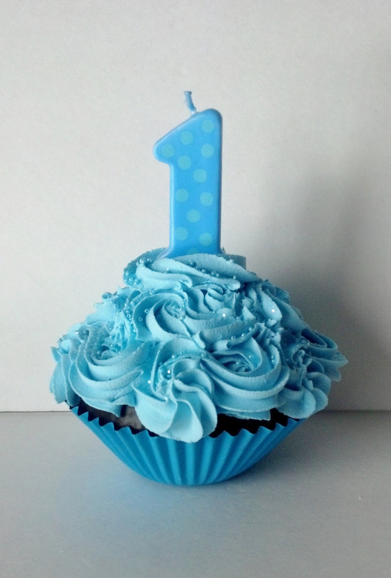 Baby Boy Birthday Cake Cupcakes