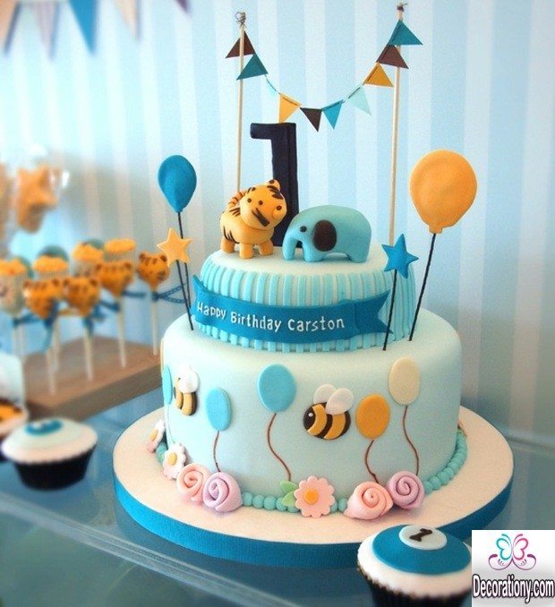 Baby Boy First Birthday Cake Ideas