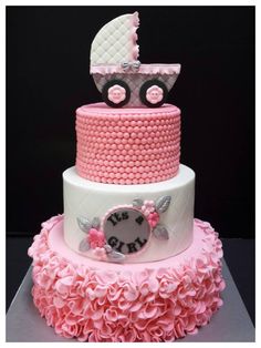 Baby Girl Baby Shower Cake