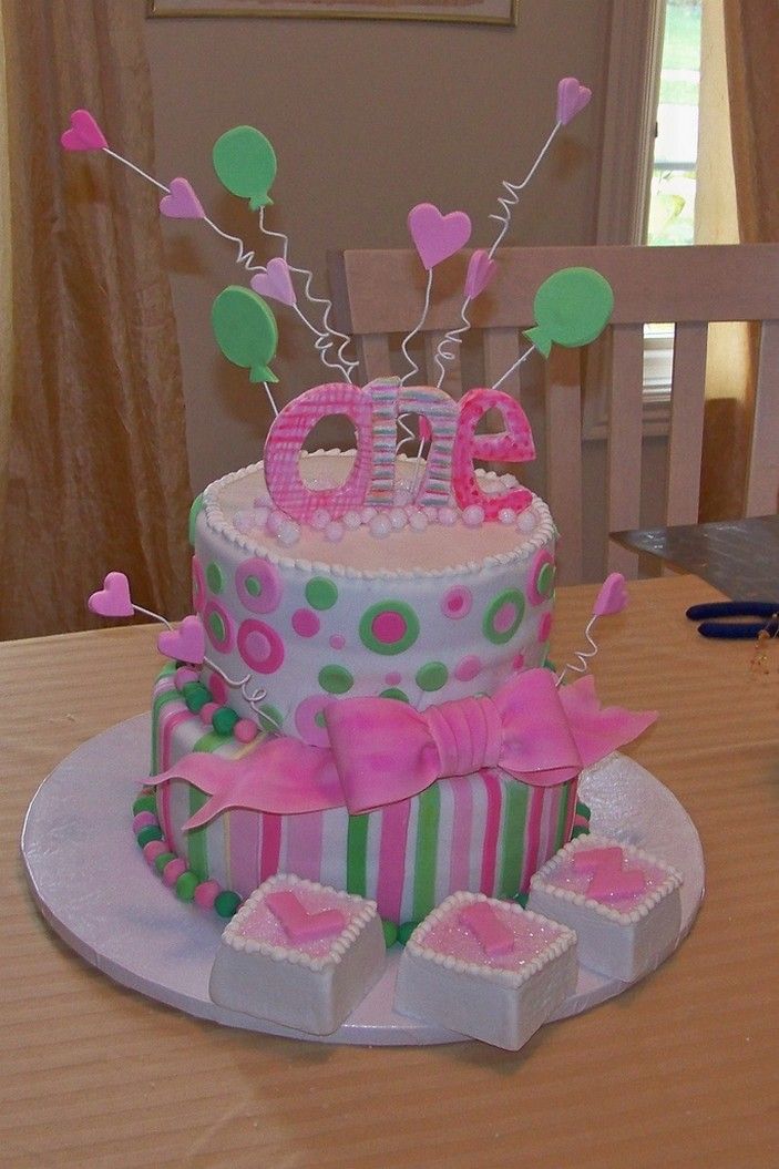 Baby Girl First Birthday Cake Ideas