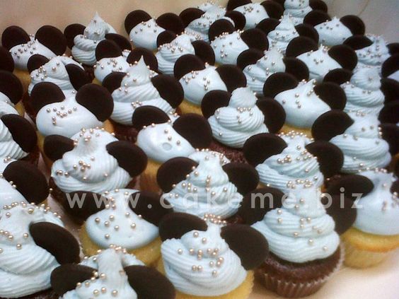 Baby Mickey Mouse Cupcakes