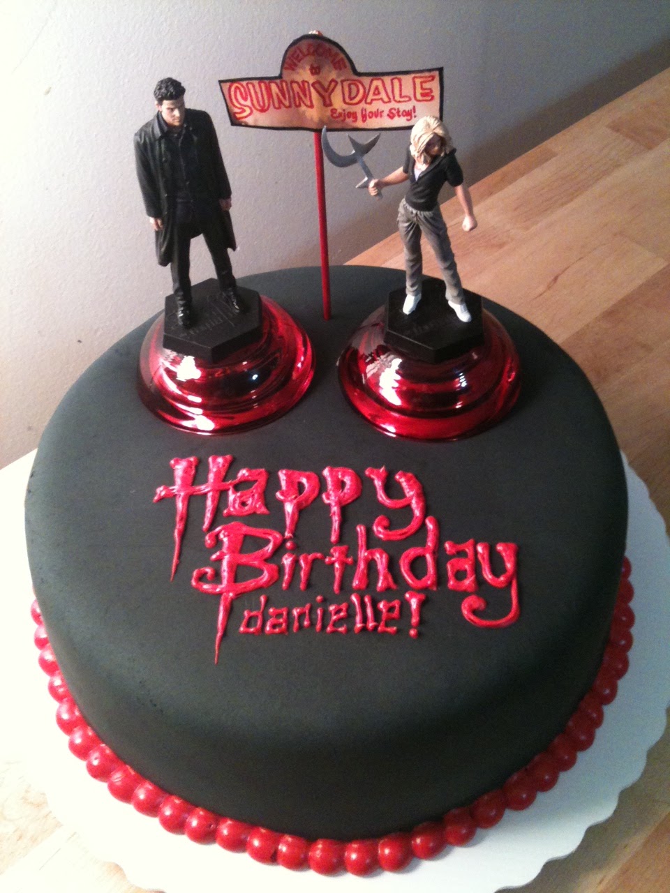 Buffy The Vampire Slayer Birthday Cake