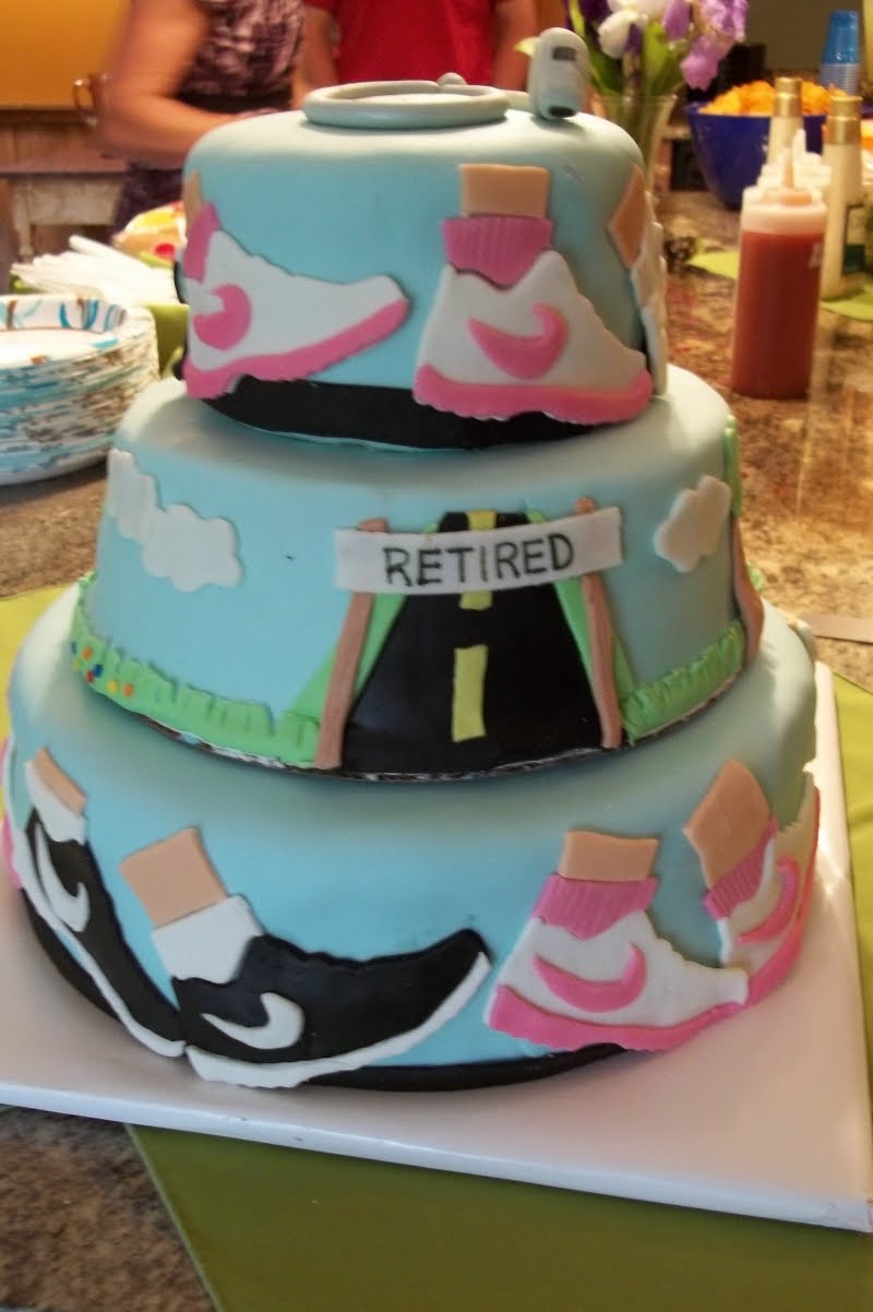 Cake Retirement PE Teacher