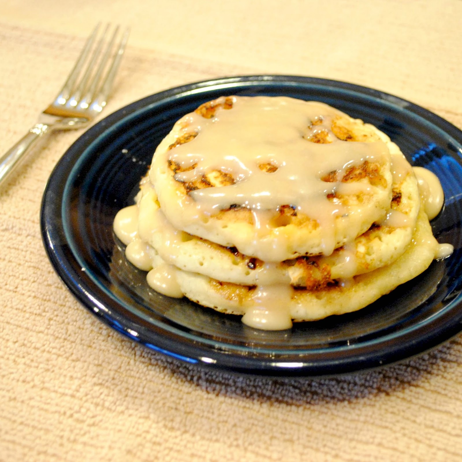 Cinnamon Roll Pancakes