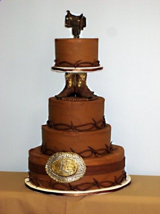 Country Grooms Cake Idea