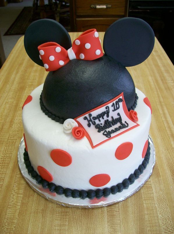 Disney Minnie Mouse Cake