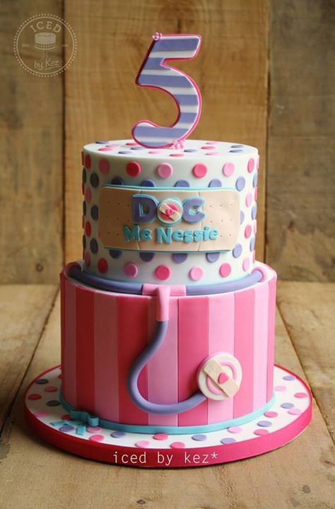 Doc McStuffins Birthday Party Cake