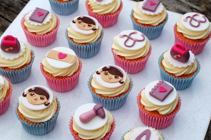 Doc McStuffins Cupcake Cake