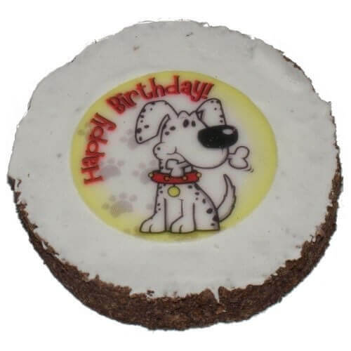 8 Photos of Edible Dog Birthday Cakes