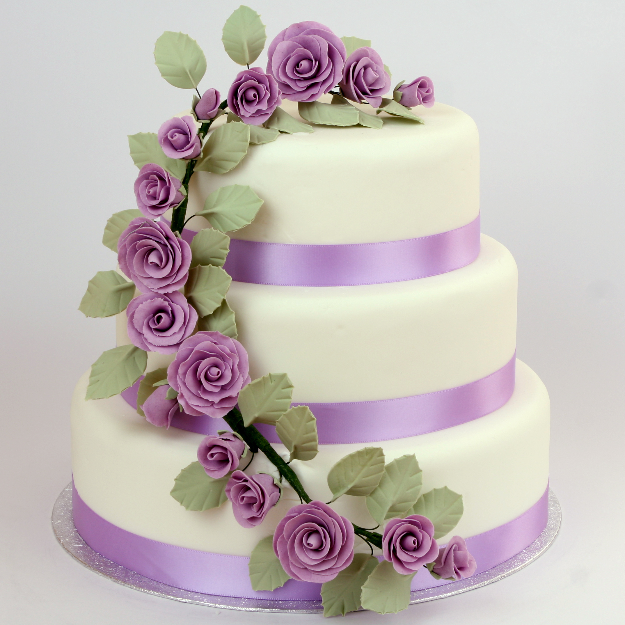 Elegant Birthday Cake