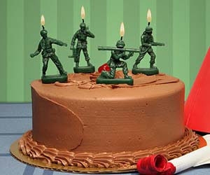 Happy Birthday Army Cakes for Men