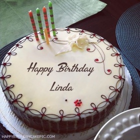 11 Beautiful Happy Birthday Linda Cakes Photo - Happy Birthday Linda ...