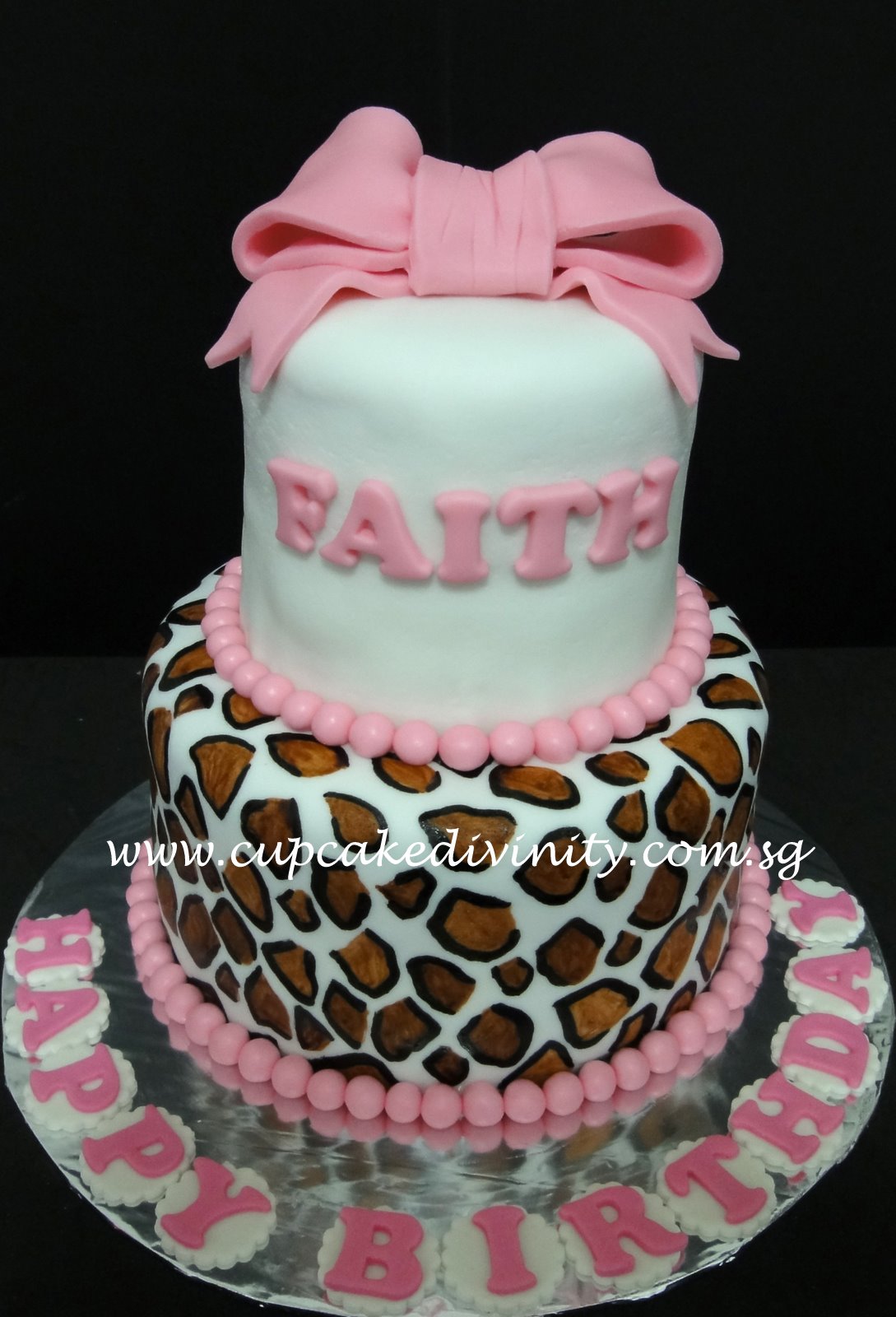 Happy Birthday Faith Cake