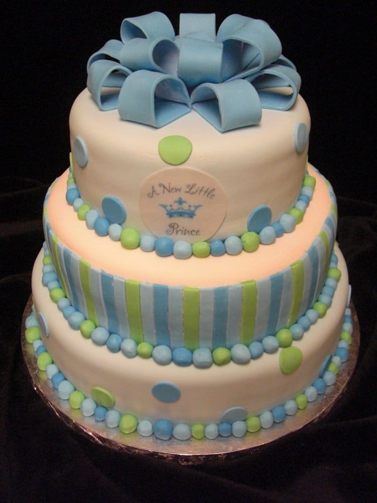 Little Prince Baby Shower Cake