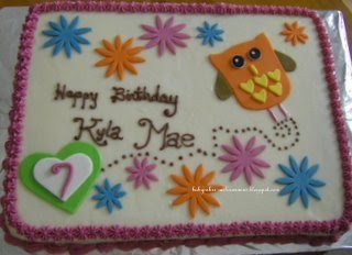 10 Photos of Hoot Owl Sheet Cakes