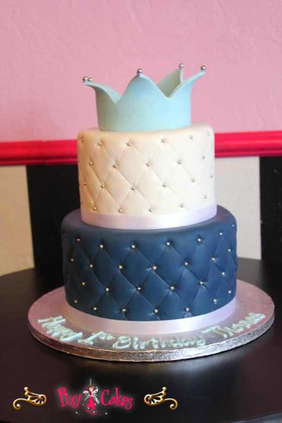 Prince Crown Pillow Cake