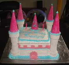 Princess Castle Birthday Cake