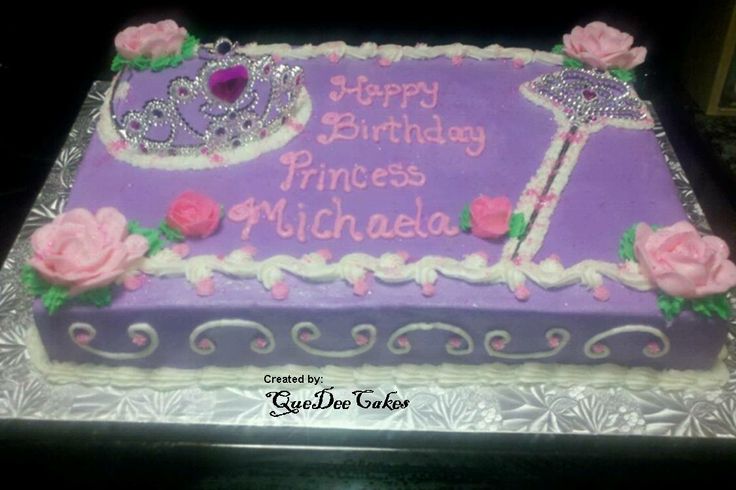 Princess with Crown and Wand Cake