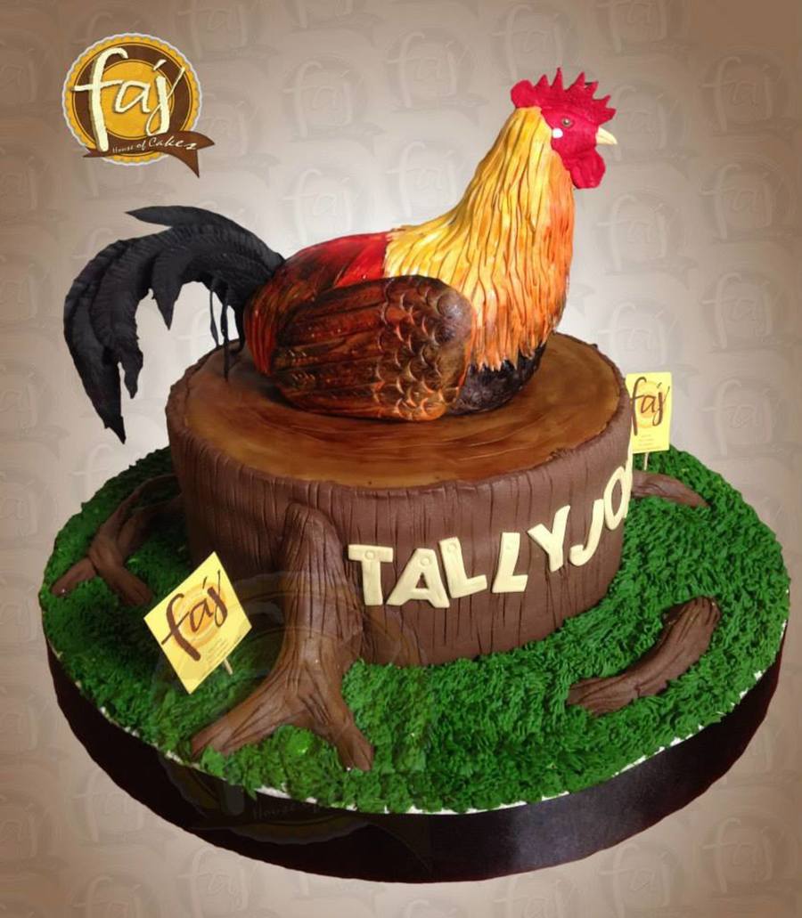 9 Photos of Birthday Cakes With Red Roosters