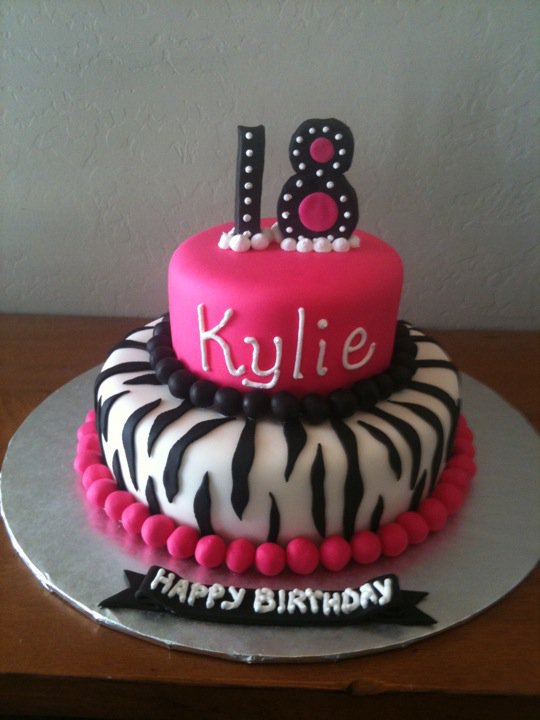 Sweet 18 Birthday Cake