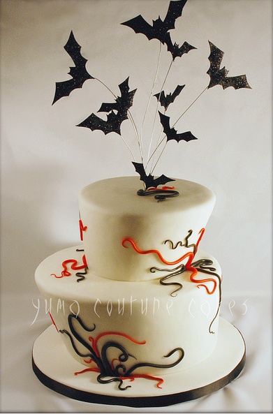 Vampire Halloween Birthday Cakes