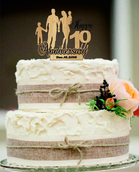 10 Year Wedding Anniversary Cakes