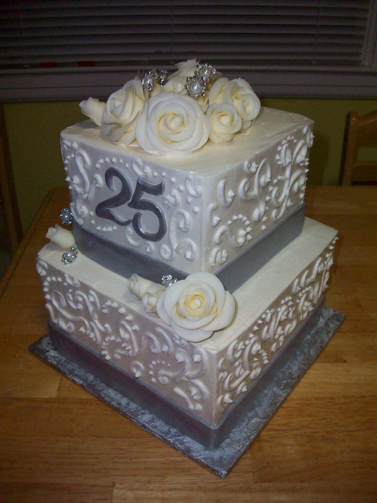 25th Anniversary Cake