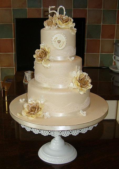 6 Photos of 50th Wedding Anniversary Cakes 5 Tier