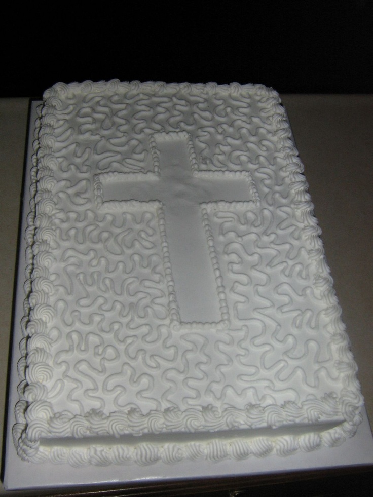 Baptism Sheet Cake Ideas