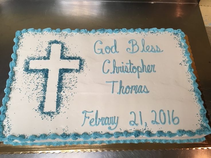 Baptism Sheet Cake Ideas