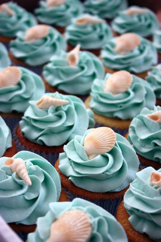 7 Photos of Disney Little Mermaid Cupcakes Ideas