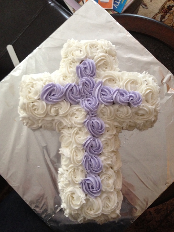 Confirmation Cross Cake