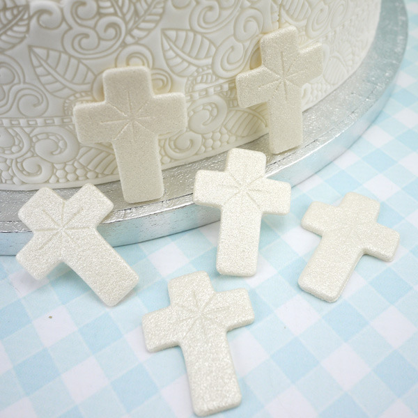 Cross Sugar Decorations