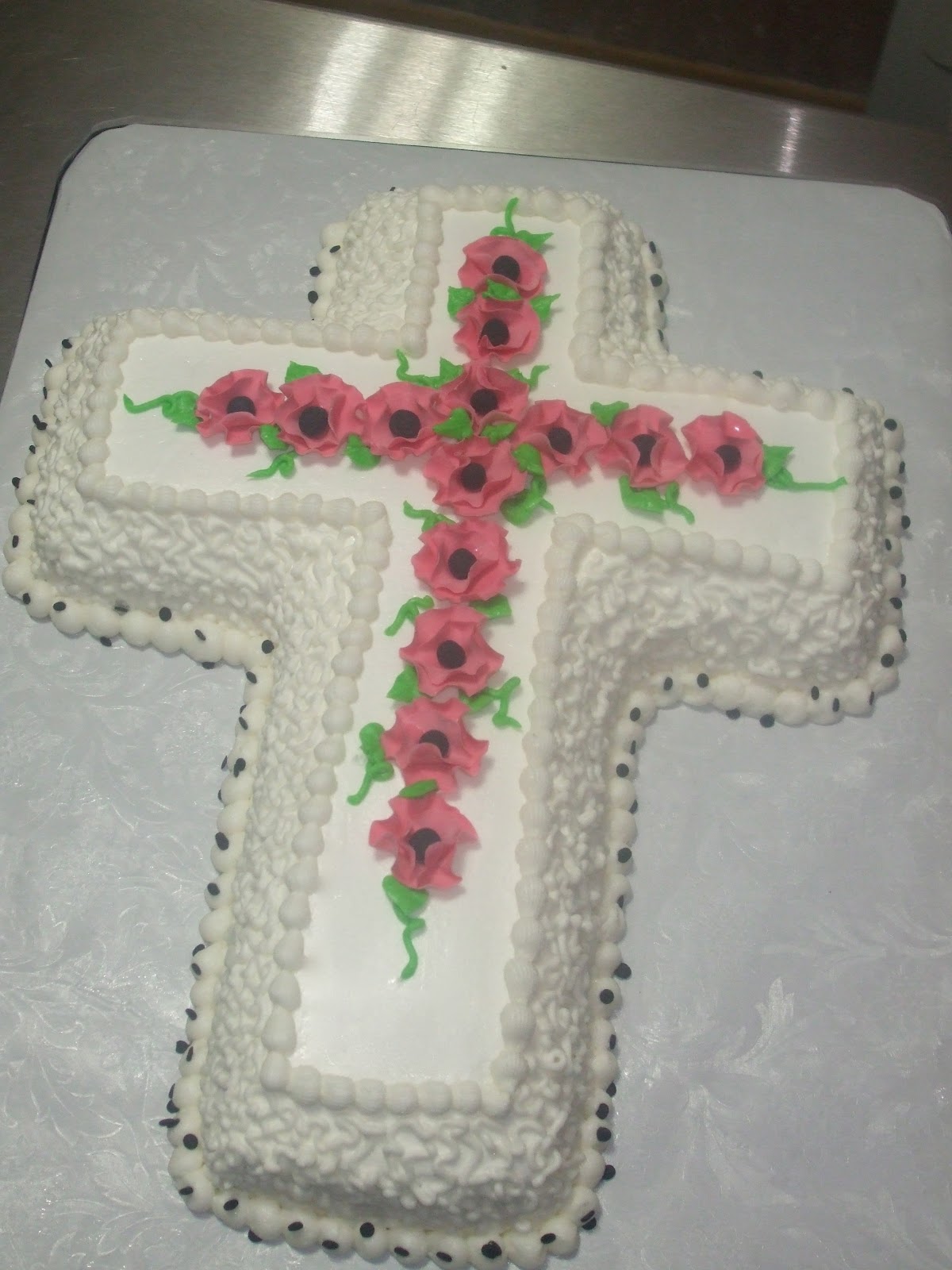 Cupcake Cross Cake Confirmation