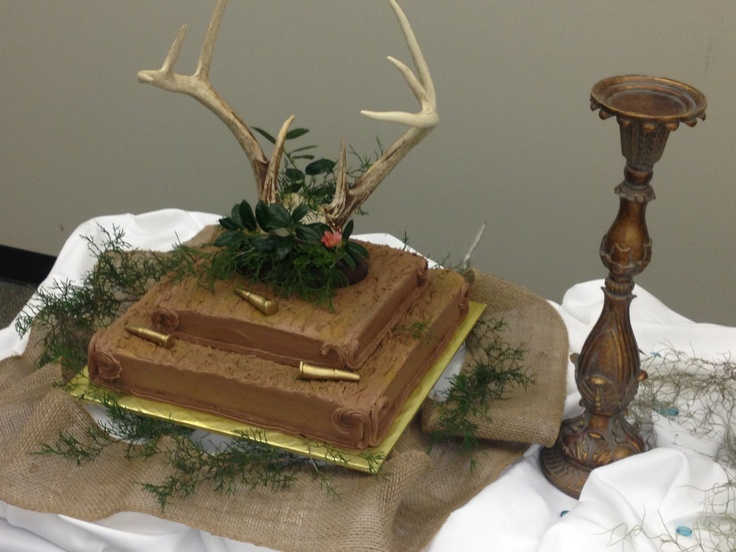 Deer Hunter Groom Cake