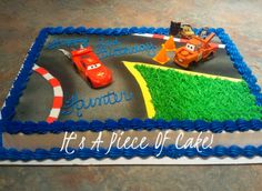 Disney Cars Birthday Sheet Cakes