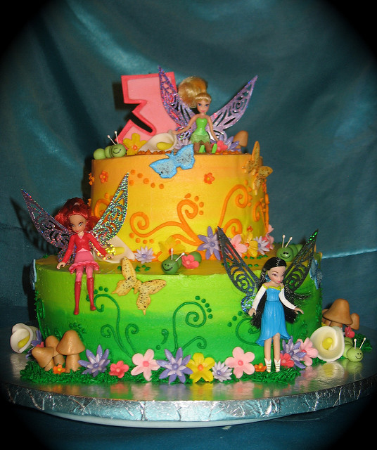 Disney Fairy Birthday Cakes