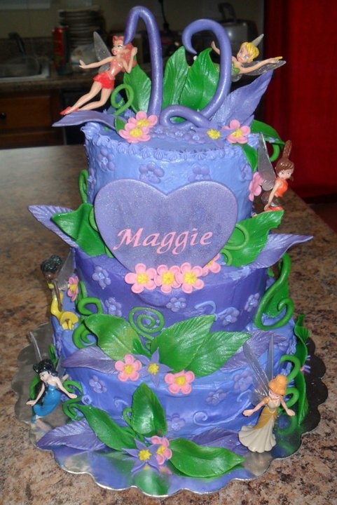 Disney Fairy Birthday Cakes