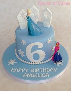 Disney Frozen Birthday Cake