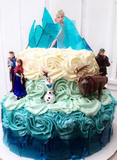 Disney Frozen Birthday Cake