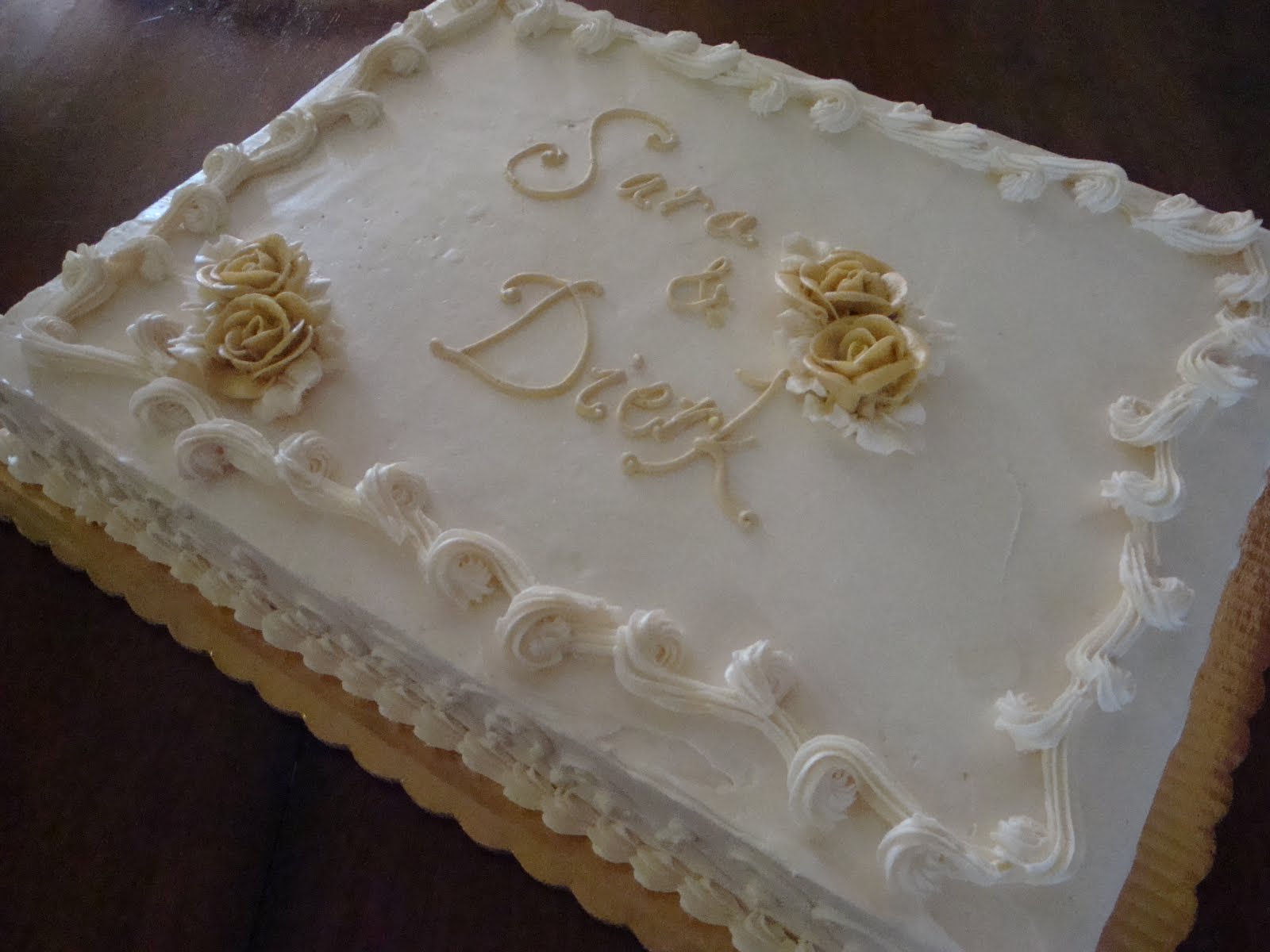 8 Photos of Classy Sheet Cakes