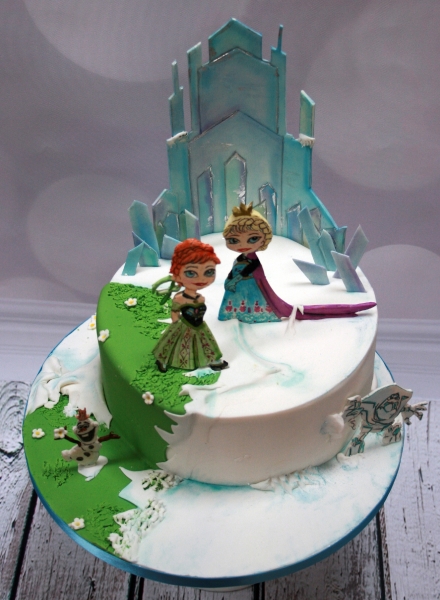 Frozen Birthday Cake