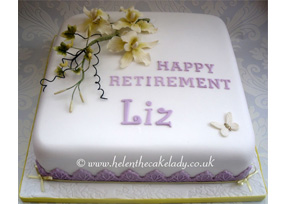 Ladies Retirement Cake