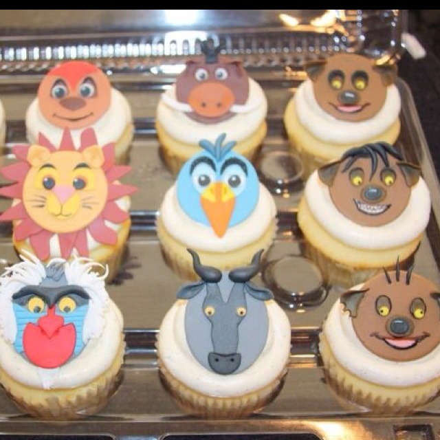 Lion King Cupcake Ideas