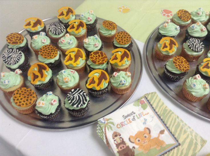 Lion King Cupcakes