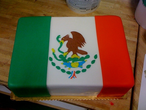 Mexican Flag Cake Recipe