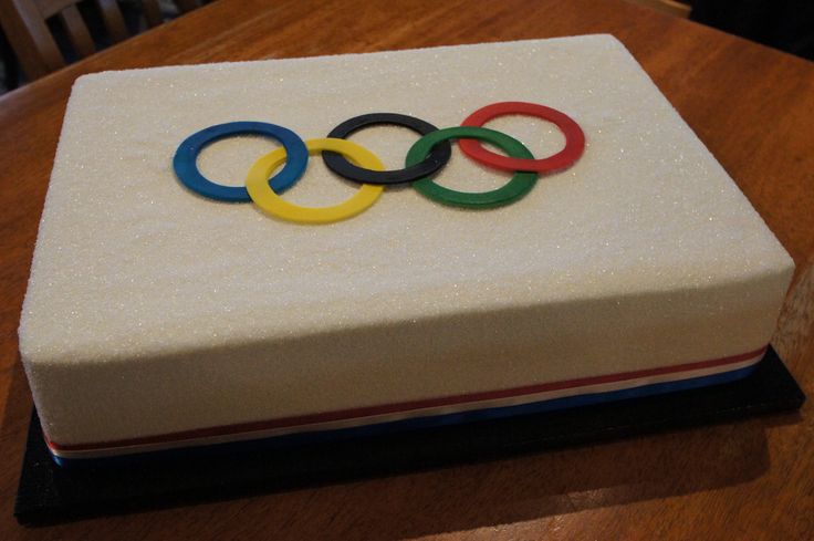 Olympic Sheet Cake