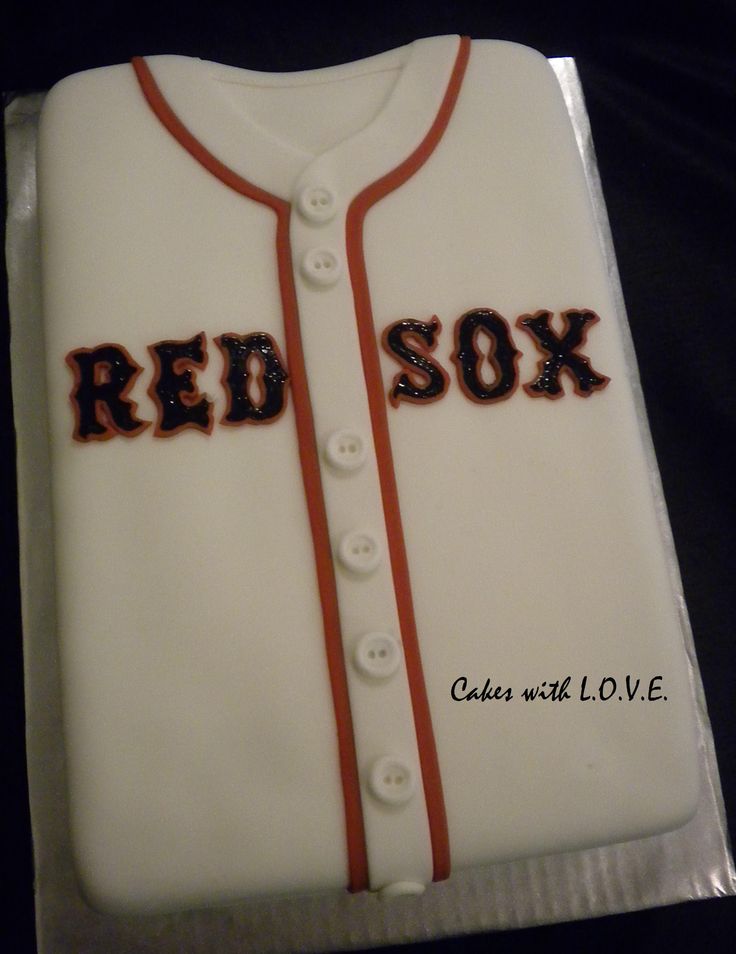 9 Photos of Sheet Cakes Baseball Jersey